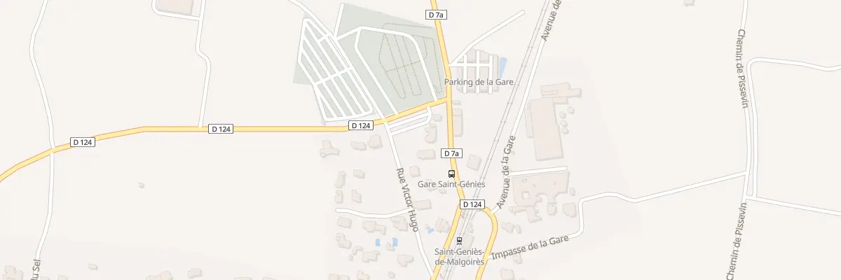 Plan du 12 Rue Victor Hugo à Saint-Geniès-de-Malgoirès