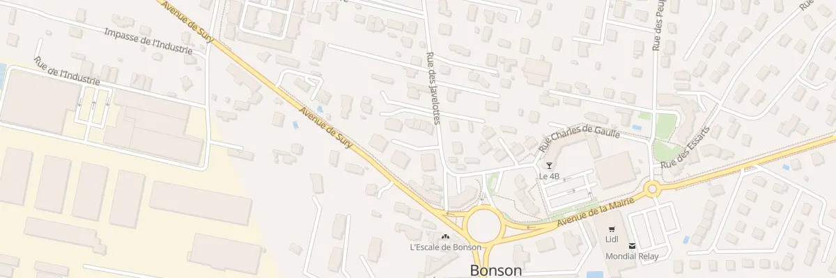 Plan du 5A Rue des Javelottes à Bonson