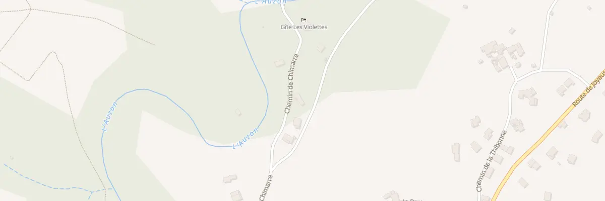 Plan du 718 Che de Chimarre à Lablachère