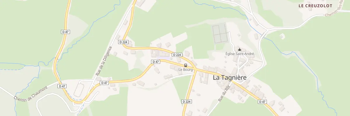 Plan du 5094 La Barriere à La Tagnière