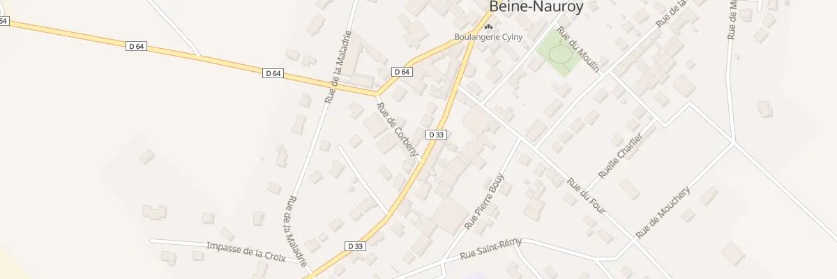 Plan du 2 Rue de Corbeny à Beine-Nauroy