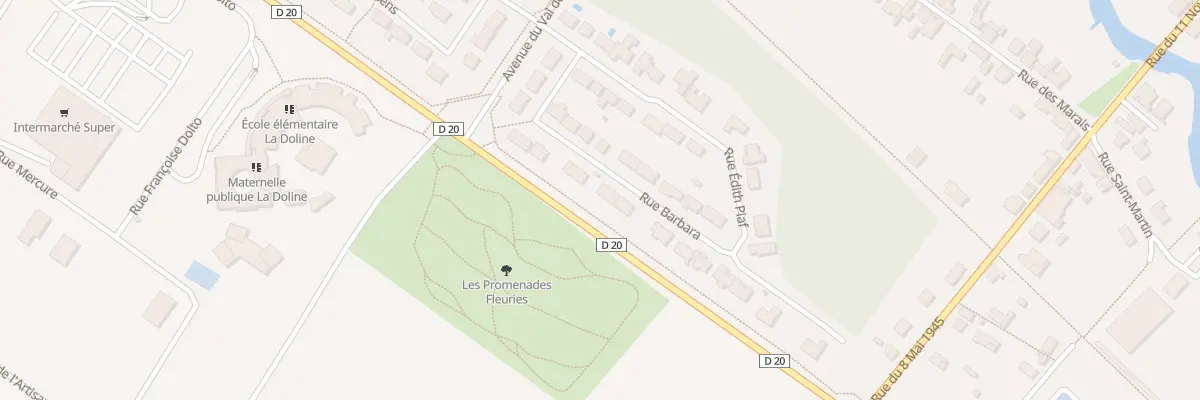 Plan du 14 Rue Barbara à Warmeriville