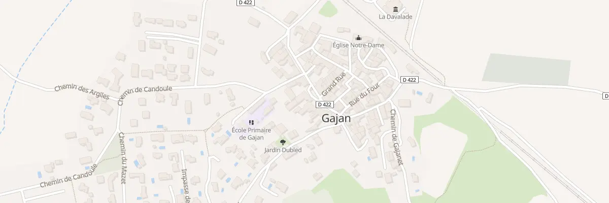 Plan du 18 Pl de la Mairie à Gajan