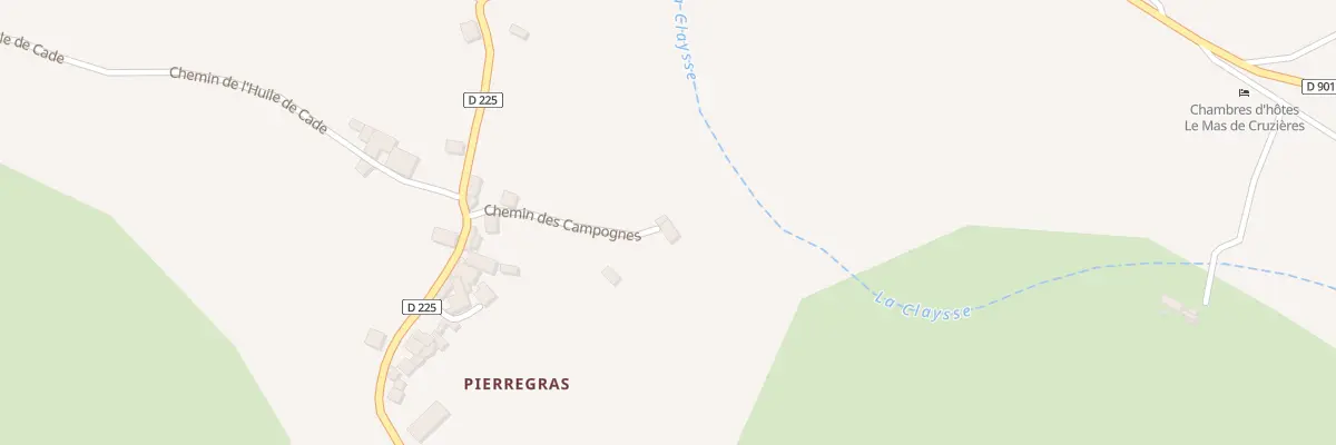 Plan du 125 Che des Campognes à Saint-André-de-Cruzières
