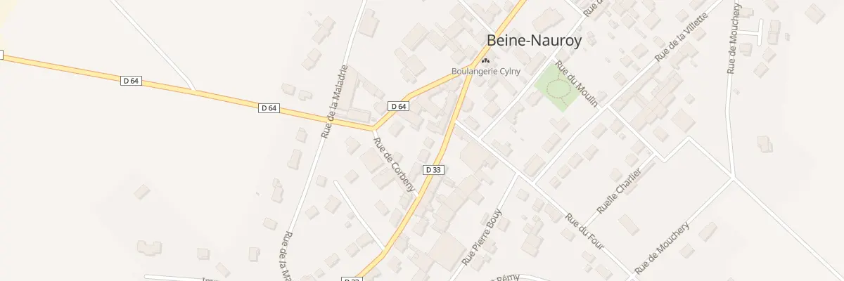 Plan du 14 Rue de Sillery à Beine-Nauroy