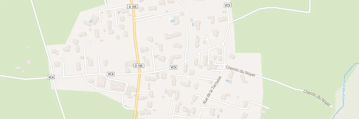 Plan du 13 Che de la Roche à Boisset-lès-Montrond