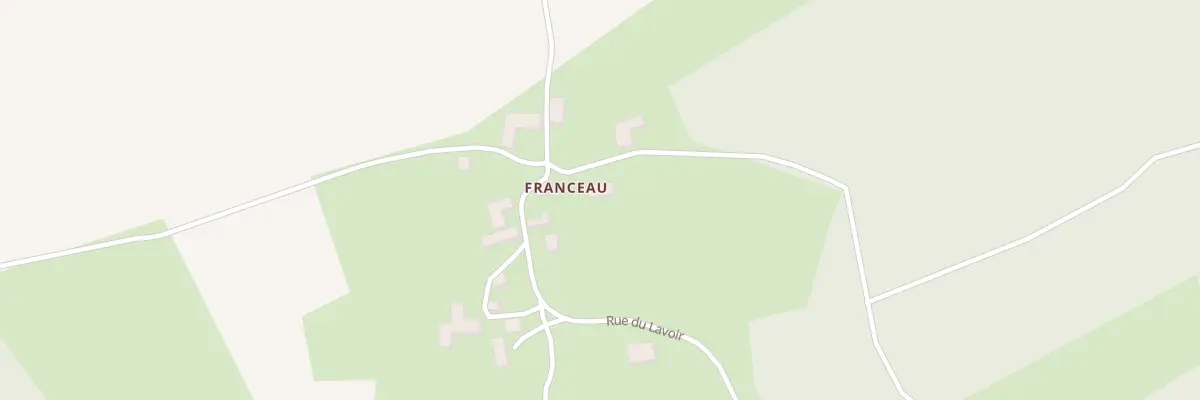 Plan du 2 Rue des Chênes - Franceau à Lacour-d’Arcenay