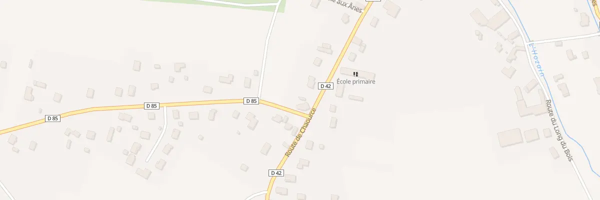 Plan du 32 Rte de Chaource à Rumilly-lès-Vaudes