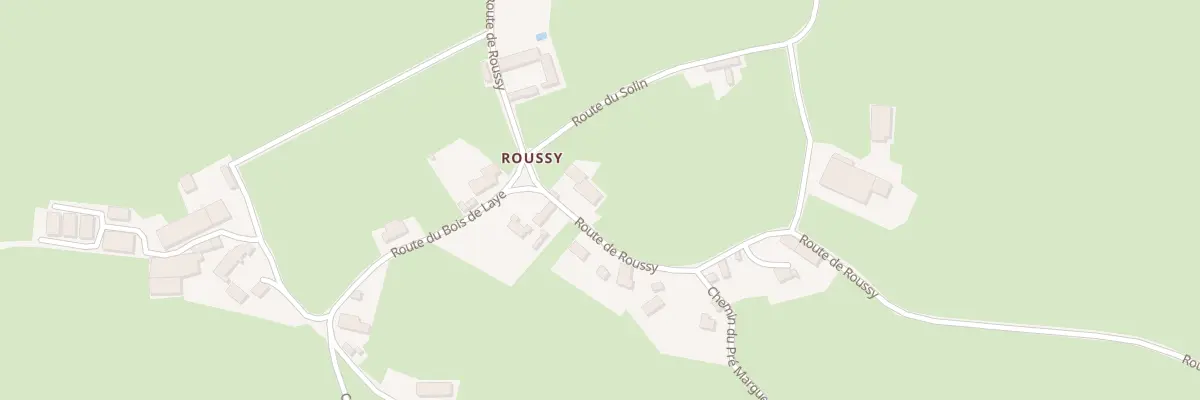 Plan du 101 Rte de Roussy à Lugny-lès-Charolles