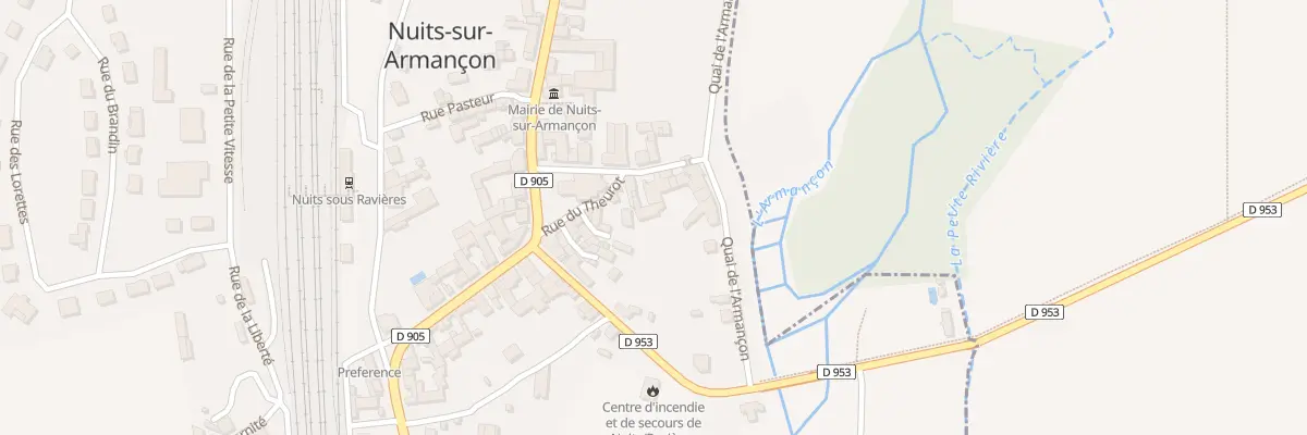 Plan du 4 Rue de l’Abreuvoir à Nuits