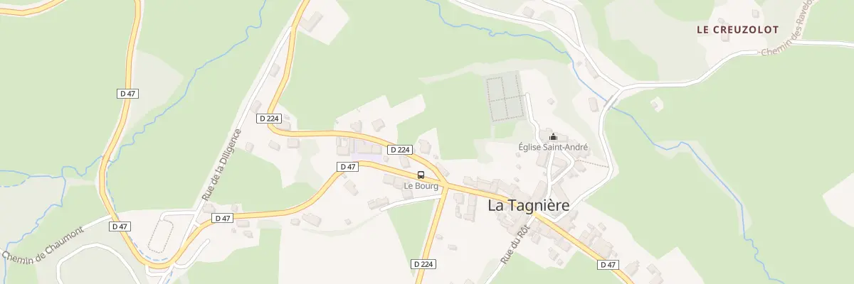 Plan du 5052 La Barriere à La Tagnière