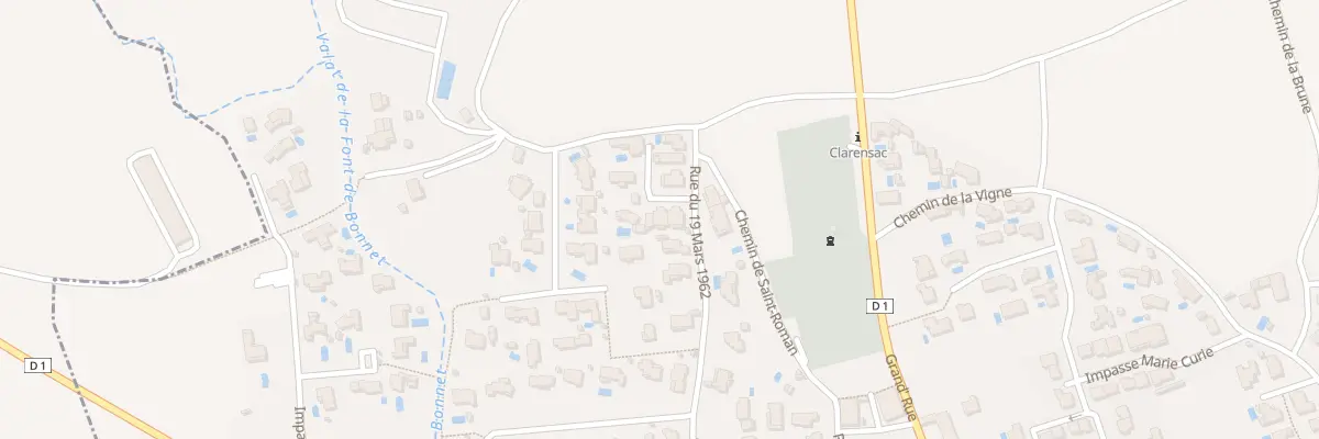 Plan du 6006 Lot Le Vieil Olivier 2 à Clarensac