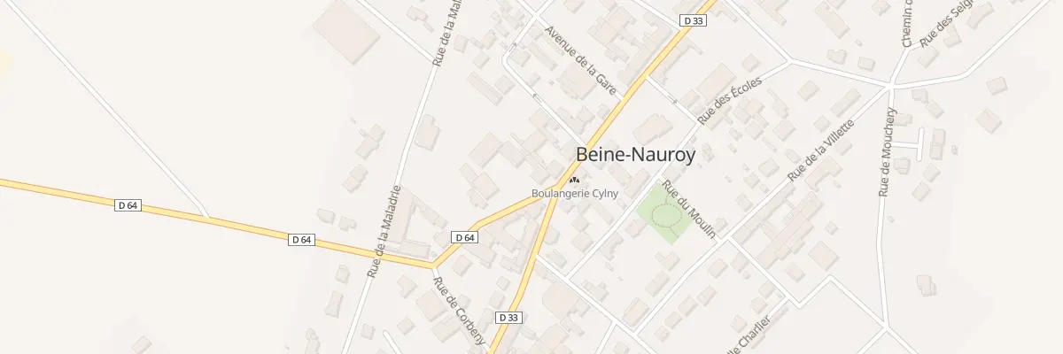 Plan du 2 Rue de Nogent à Beine-Nauroy