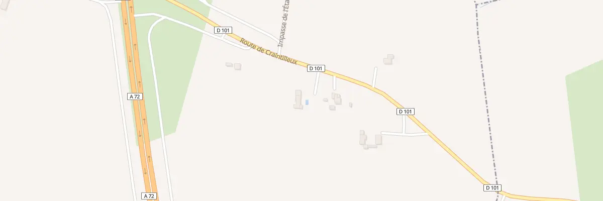 Plan du 1454 Rte de Craintilleux à L’Hôpital-le-Grand
