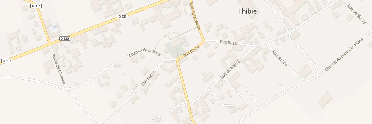 Plan du 1 Rue de l’Eglise à Reims