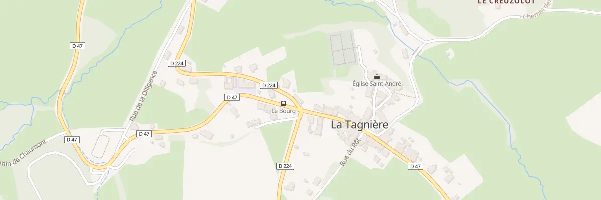 Plan du 5053 La Barriere à La Tagnière