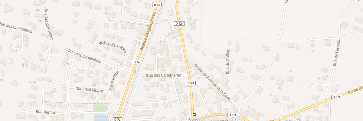 Plan du 2 Rue des Canebières à Saint-Geniès-de-Malgoirès