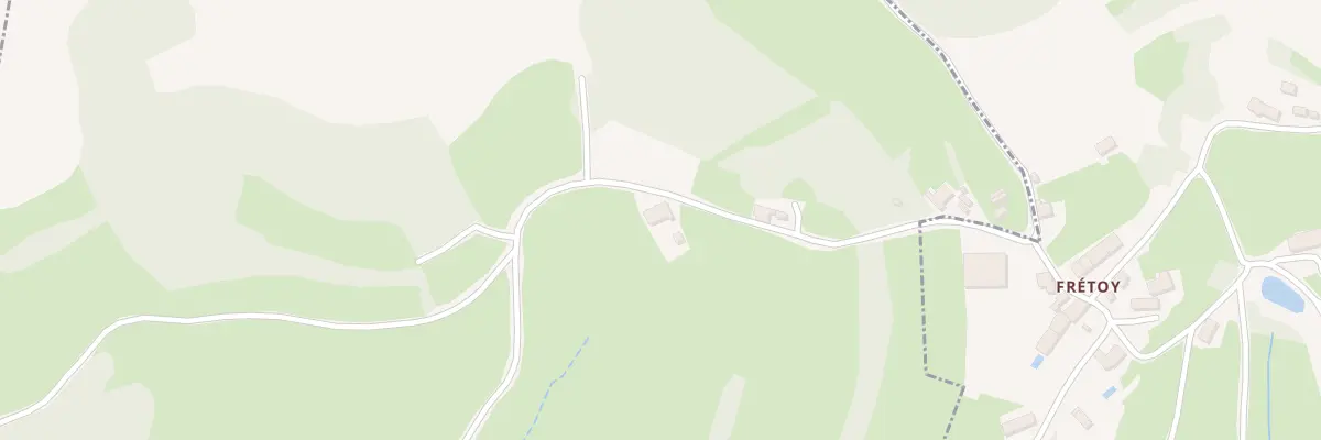 Plan du 5128 Fretoy à Sommant
