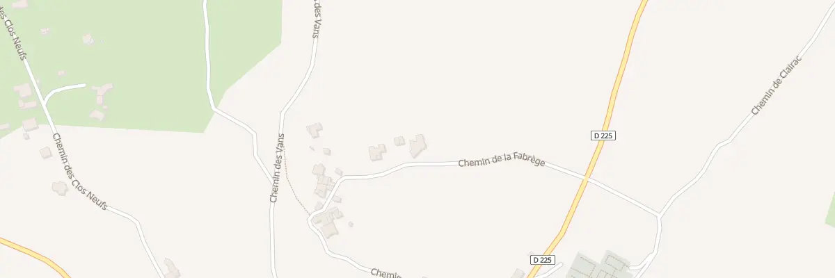 Plan du 5404 La Fabrege à Saint-André-de-Cruzières