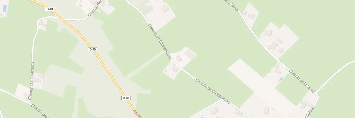 Plan du 676 Che de Chantoiseau à Villers