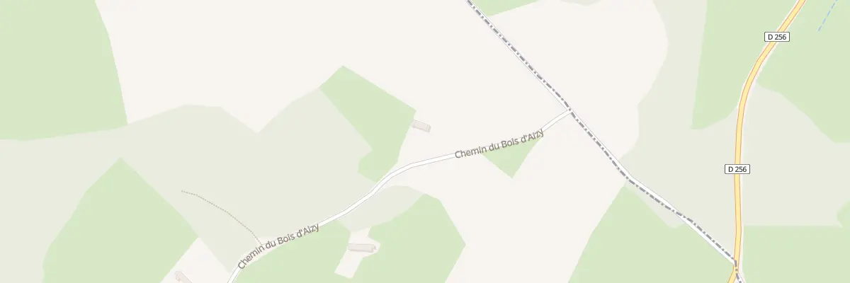 Plan du 5004 Bois d’Aizy à La Tagnière