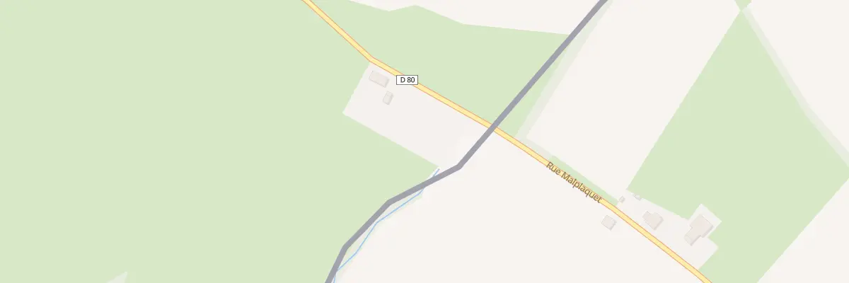Plan du 180 Ham de Comagne à Bousignies-sur-Roc