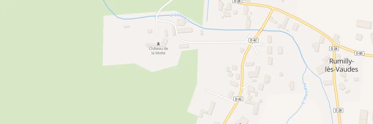 Plan du 19 Rte de Saint Parres à Rumilly-lès-Vaudes