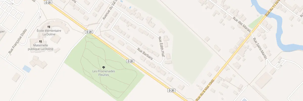 Plan du 15 Rue Barbara à Warmeriville