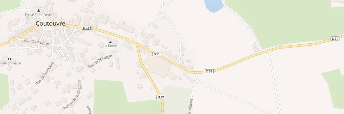 Plan du 139 Rue de la Combiere à Coutouvre