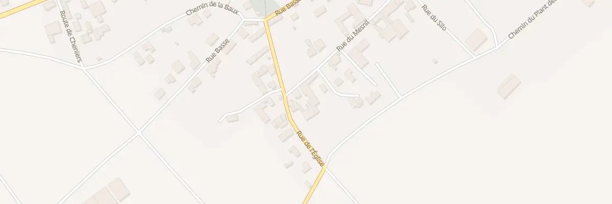 Plan du 37 Rue du Mesnil à Thibie