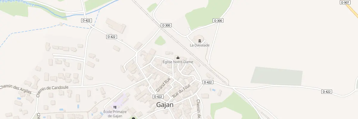 Plan du 5111 Pl de la Glacière à Gajan