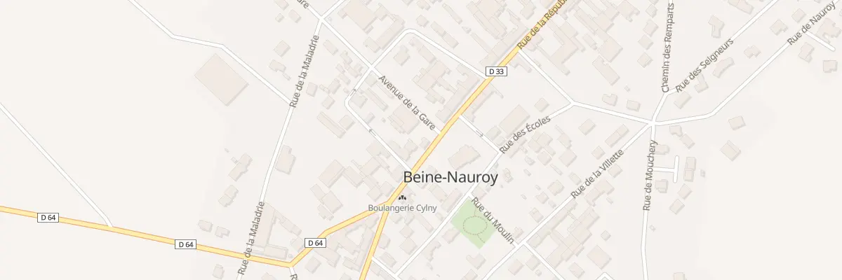 Plan du 5 Pl de la Mairie à Beine-Nauroy