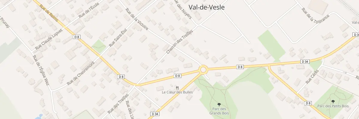 Plan du 20 Rue de la Victoire à Val-de-Vesle