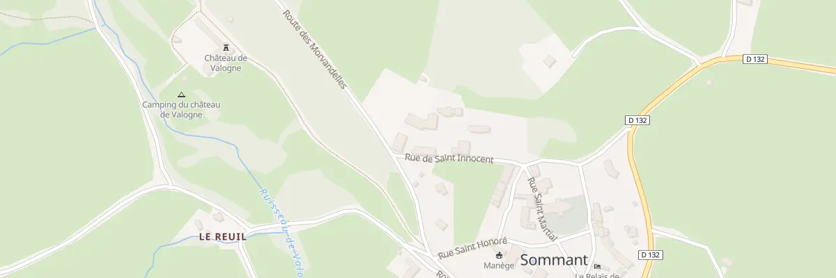 Plan du 5065 Le Bourg à Sommant