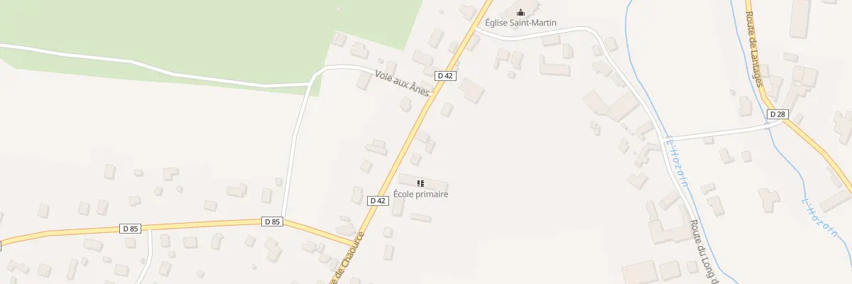 Plan du 29 Rte de Chaource à Rumilly-lès-Vaudes