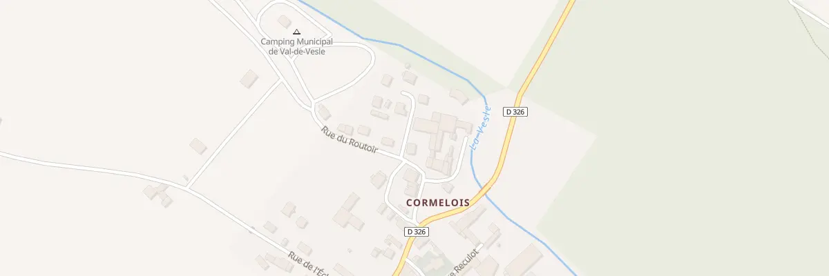 Plan du 2 Imp de la Vesle à Val-de-Vesle