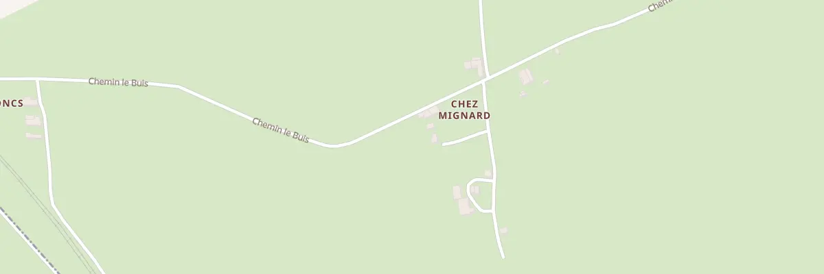 Plan du 85 Che le Mignard à Pouilly-lès-Feurs
