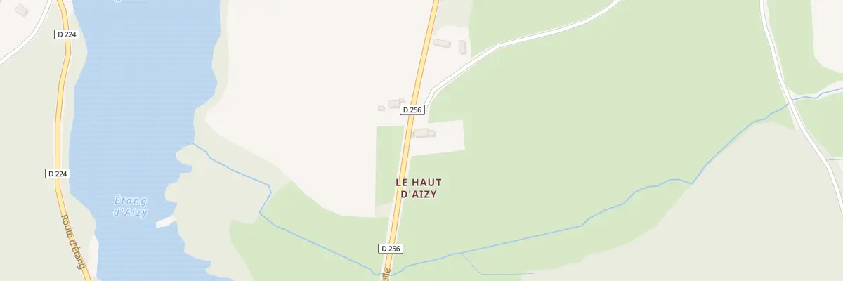 Plan du 5024 Le Haut d’Aizy à La Tagnière