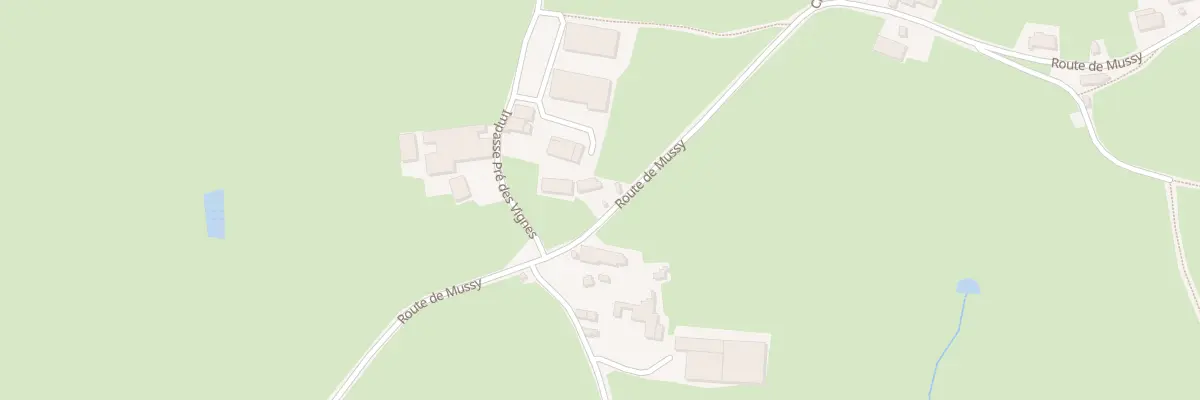 Plan du 1124 Rte de Mussy à Vauban