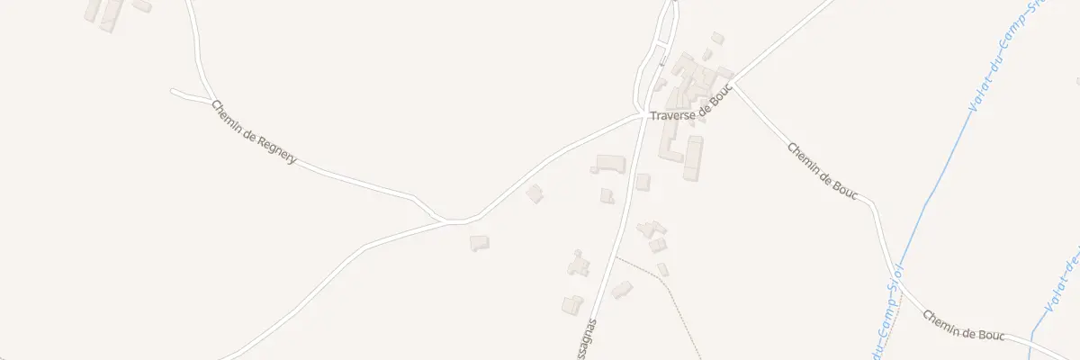 Plan du 121 Che de Regnery à Potelières