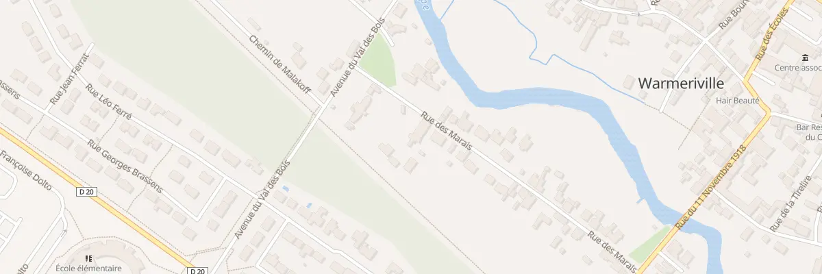 Plan du 27B Rue des Marais à Warmeriville