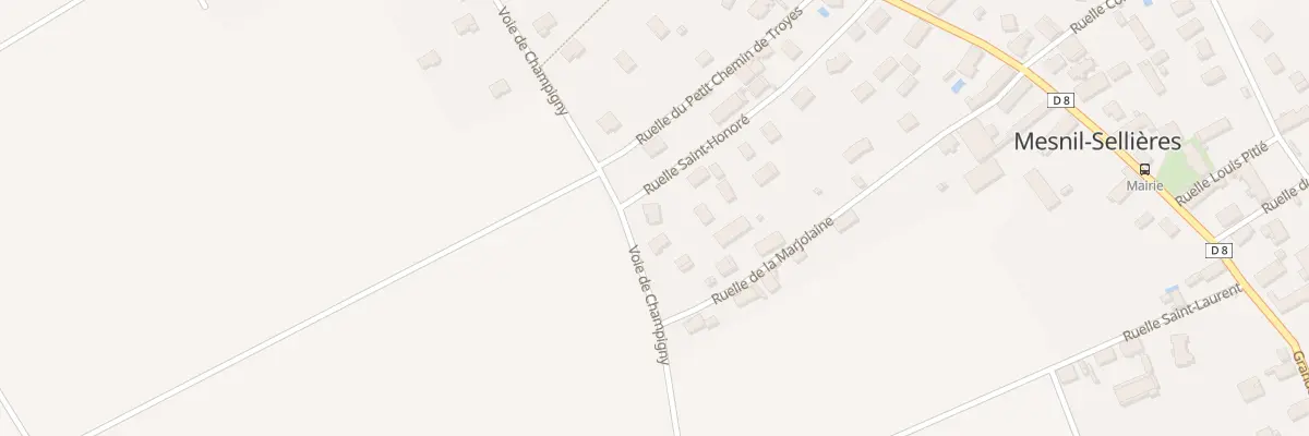 Plan du 21 Rle Saint Honore à Mesnil-Sellières