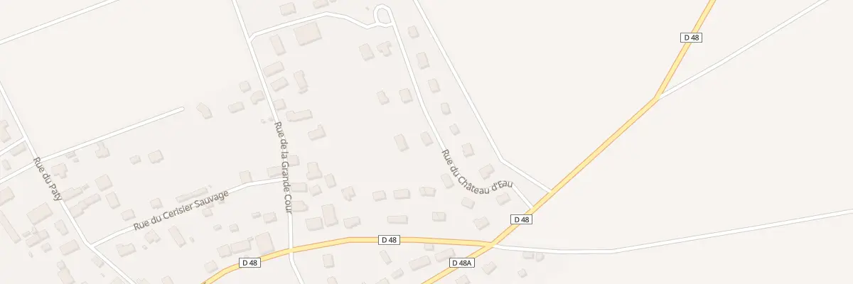 Plan du 9 Rue du Château d’Eau à Laubressel