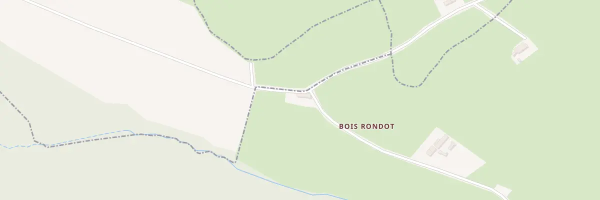 Plan du 559 Sen du Bois Rondot à Perrecy-les-Forges