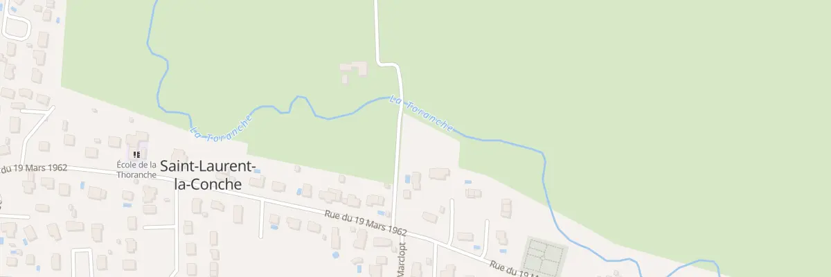 Plan du 5060 La Croix à Saint-Laurent-la-Conche
