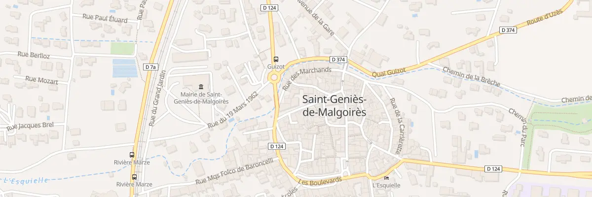 Plan du 5096 Rue de la Tournelle à Saint-Geniès-de-Malgoirès