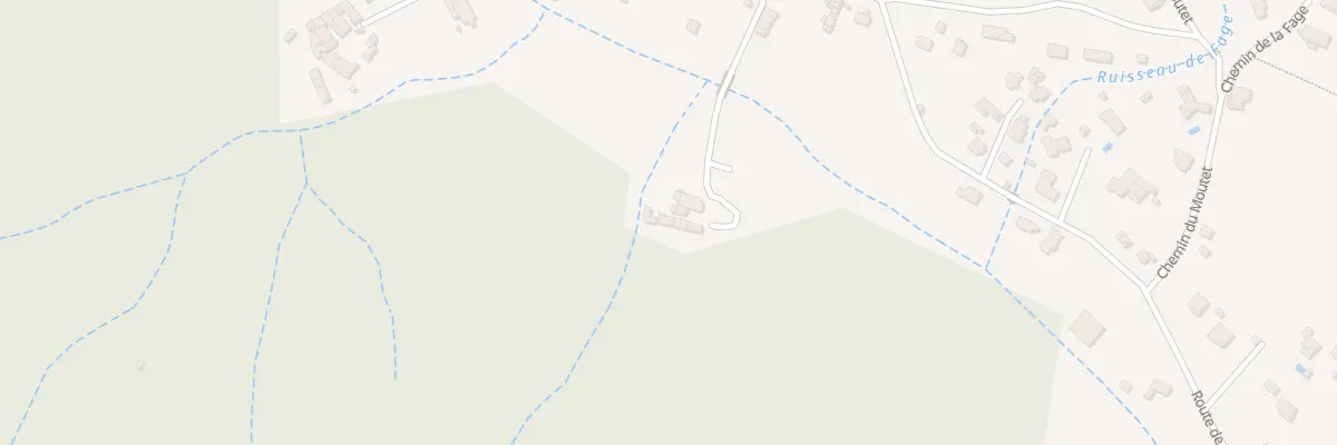 Plan du 175 Che de L’Hubac à Thueyts