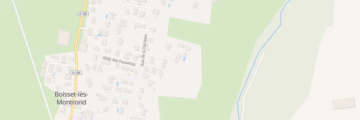Plan du 42T Rue de la Terrasse à Boisset-lès-Montrond