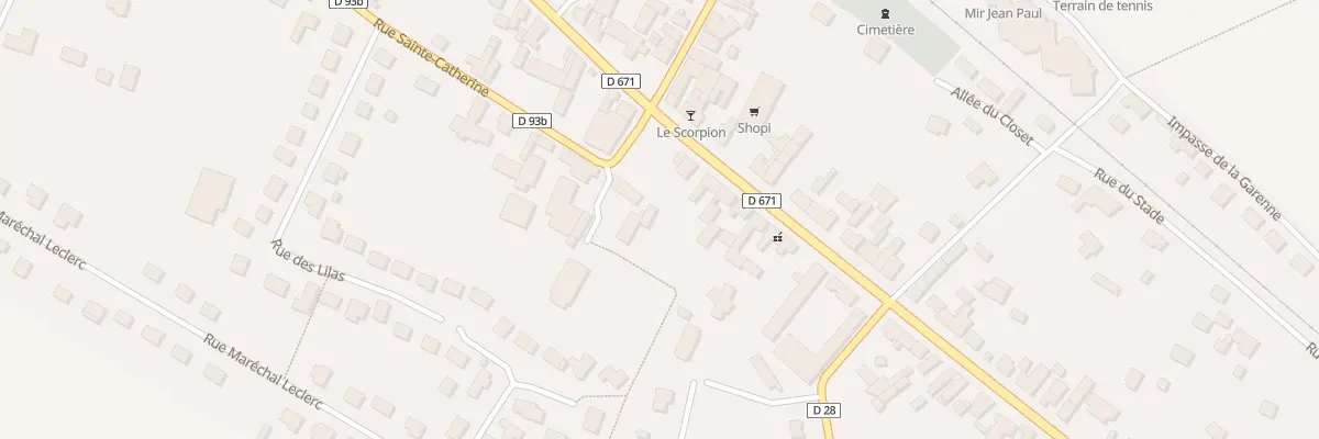 Plan du 1 Rue Francois Mothré à Saint-Parres-lès-Vaudes