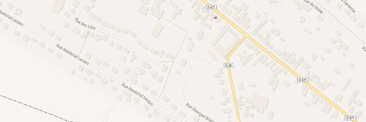 Plan du 4 All Anne Marie Jegou à Saint-Parres-lès-Vaudes